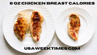 8 oz chicken breast calories