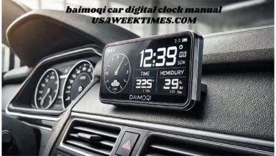 baimoqi car digital clock manual