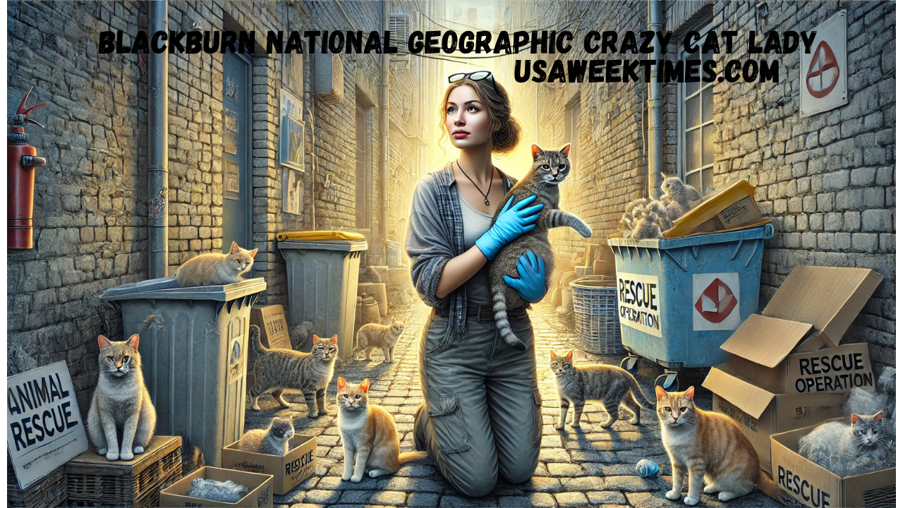 blackburn national geographic crazy cat lady