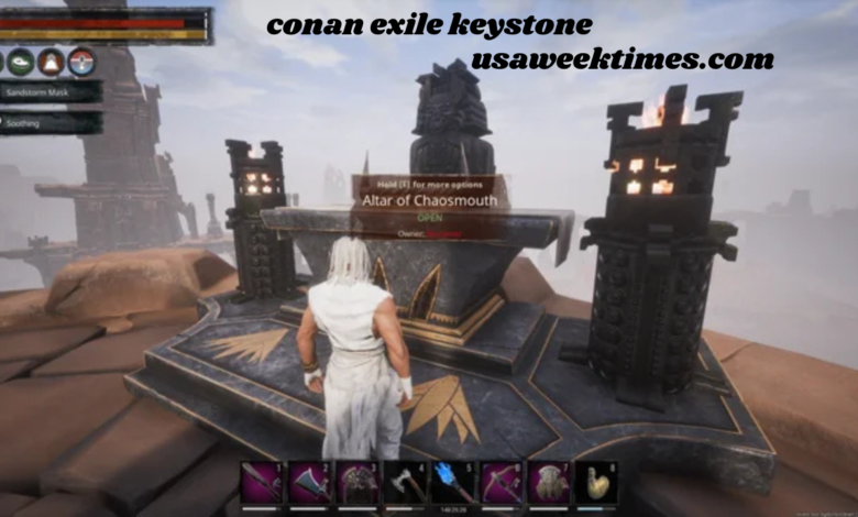 conan exile keystone