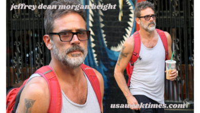 jeffrey dean morgan height