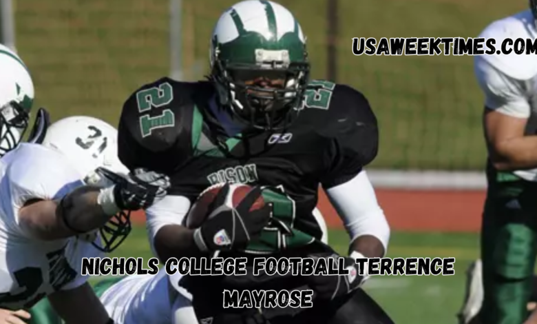 nichols college football terrence mayrose