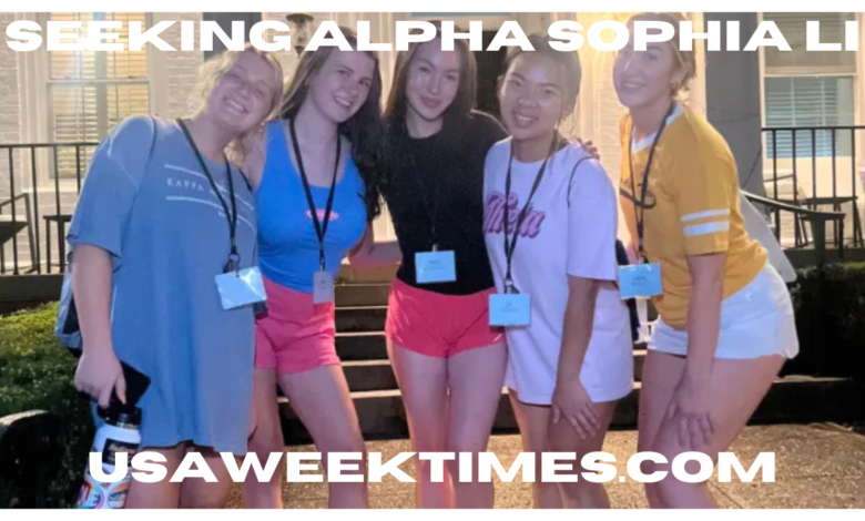 seeking alpha sophia li