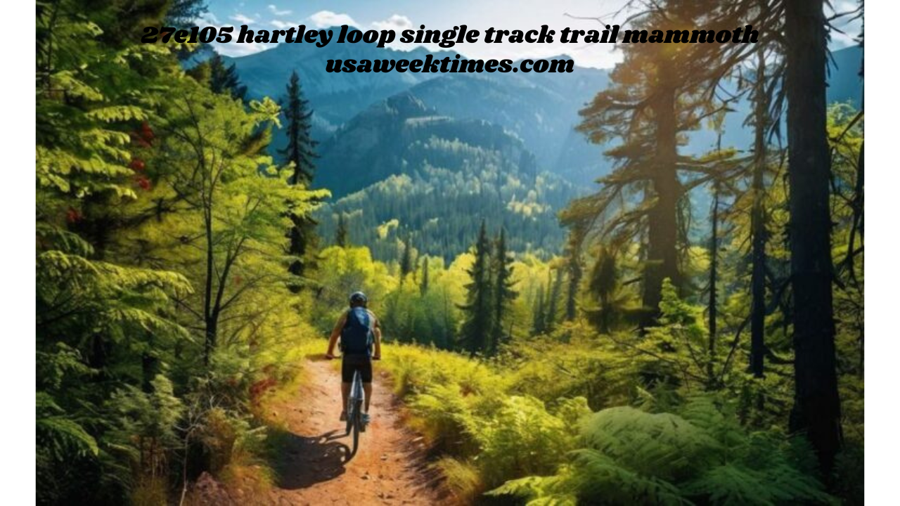 27e105 hartley loop single track trail mammoth