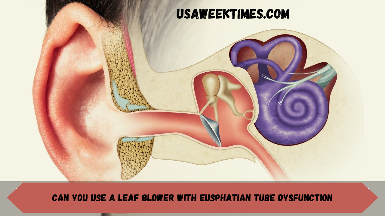 can you use a leaf blower with eusphatian tube dysfunction